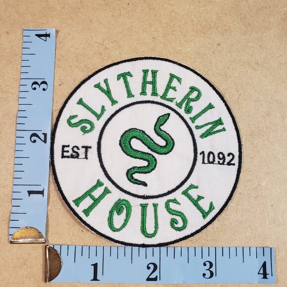 Slytherin House Iron-On Patch (2/$12 or 5/$22) - Picture 2 of 2